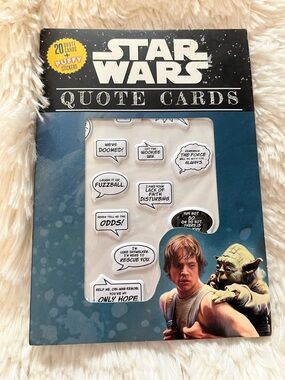 Star Wars collectible postcard and sticker book-NEW